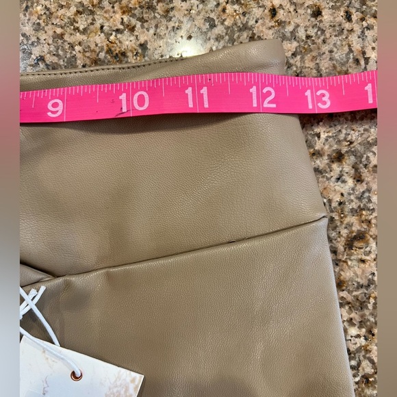 Splendid | Splendid X Cella Jane Vegan Leather Flare Legging, Size XS NWT - Picture 7 of 12